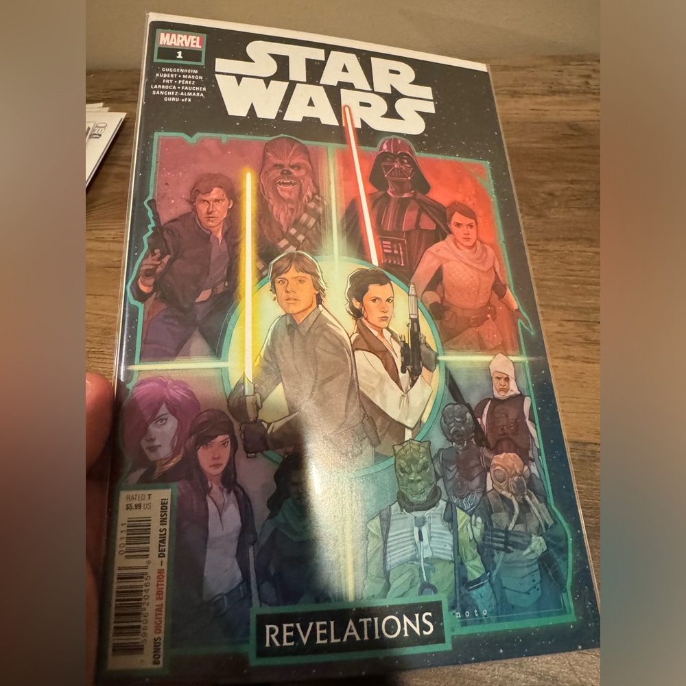 Star Wars Revelations comic